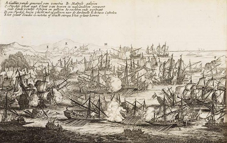 Köprülü'nün sadarete gelişinden hemen önceki 1656 Çanakkale deniz muharebesi
