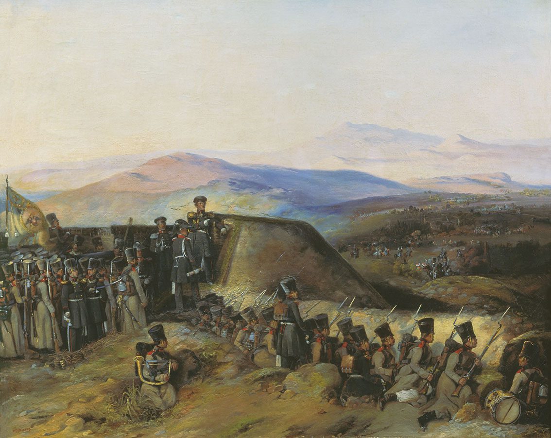 1828–1829 Osmanlı-Rus Savaşı'ndan bir çatışma sahnesi