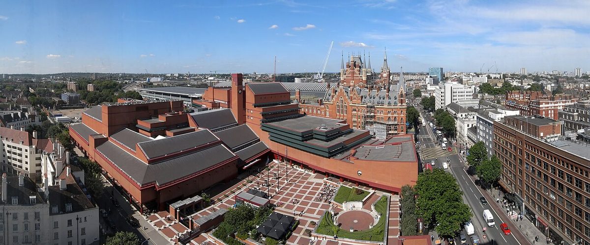 British Library ve St Pancras
