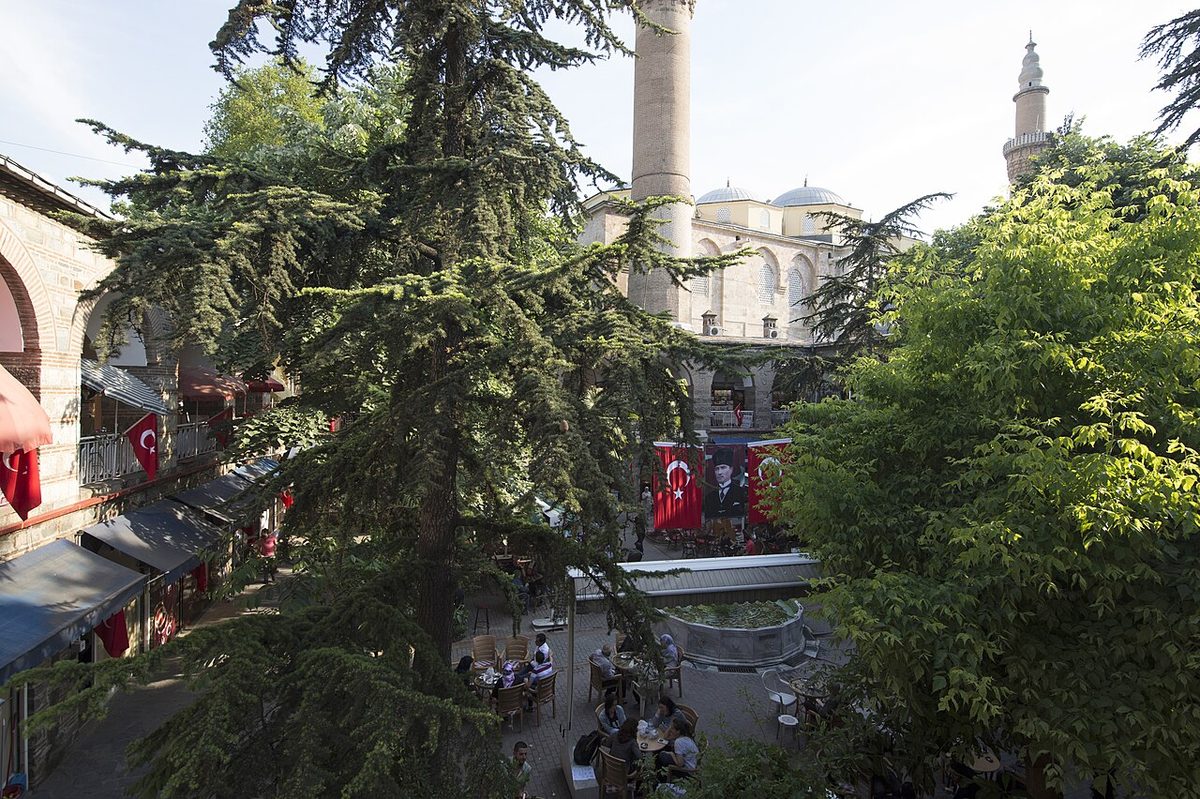 Koza Han'ın avlusu