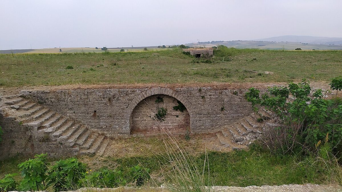Gelibolu Yarımadası'ndaki Çimpe Kalesi kalıntıları