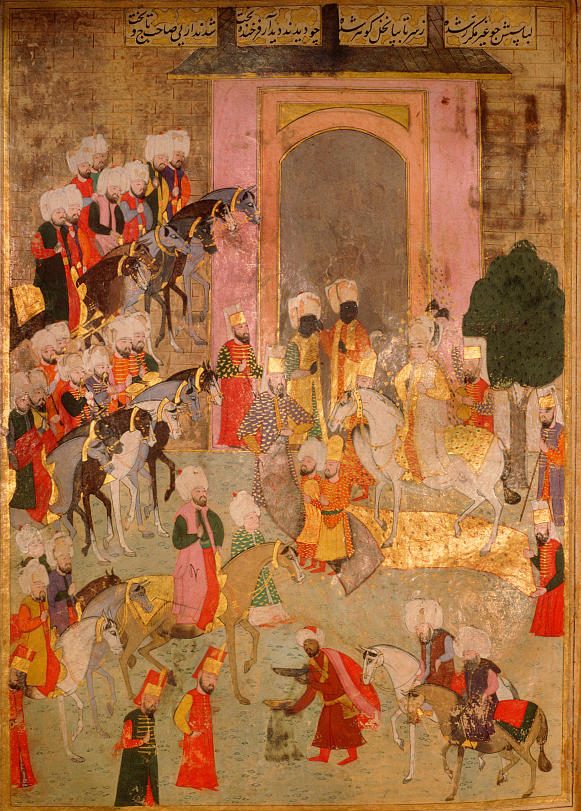 Şehzade Mehmed'in 1582 sünnet şenliğinden bir sahne