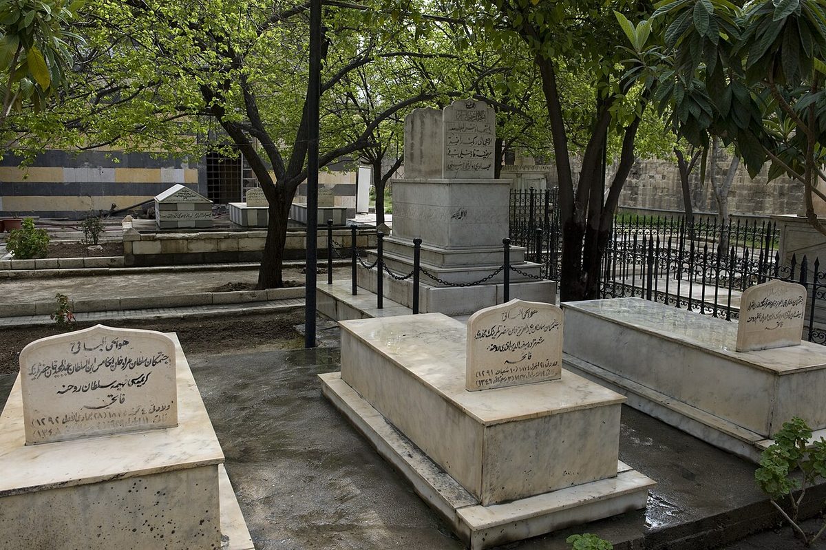 Şam'daki Süleymaniye Tekkesi'nin hazire bölümü