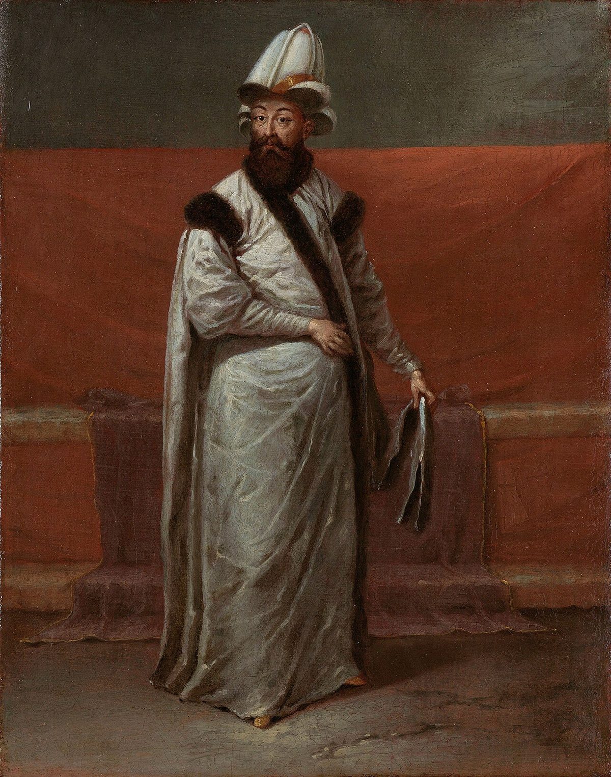 Rijksmuseum koleksiyonundaki Nevşehirli Damat İbrahim Paşa portresi