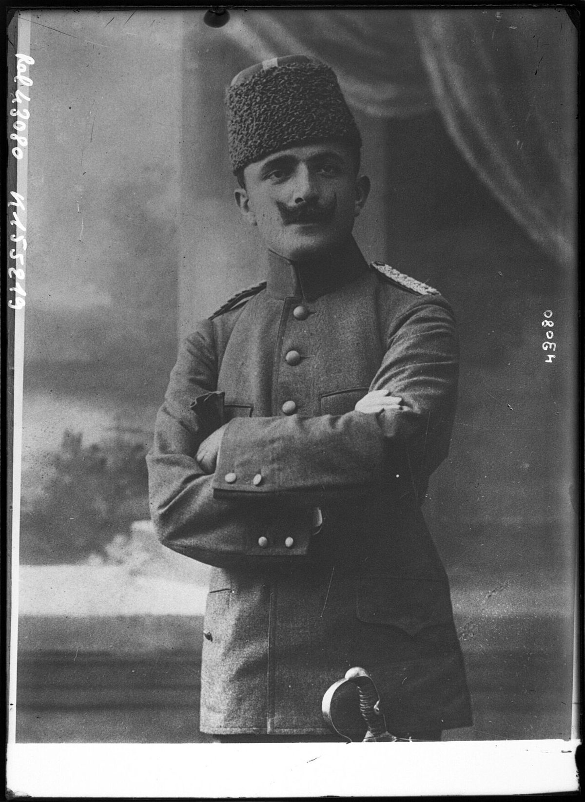 Harbiye Nazırı Enver Bey'in bir fotoğrafı
