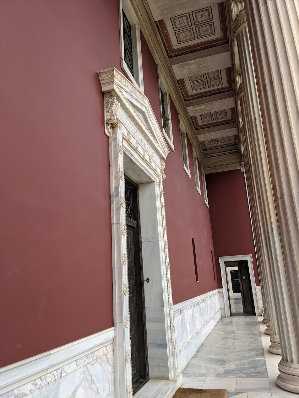 Gennadius Kütüphanesi'nin revakı