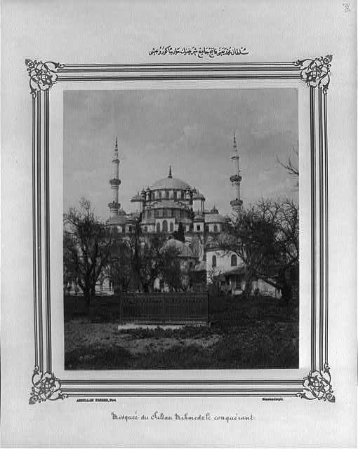 Fatih Camii ve çevresi 1880–1893 yıllarında