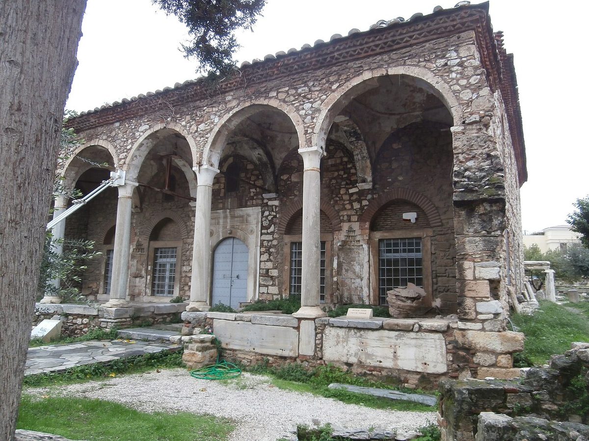 Fethiye Camii'nin 2013'teki restorasyon sırasındaki görünümü