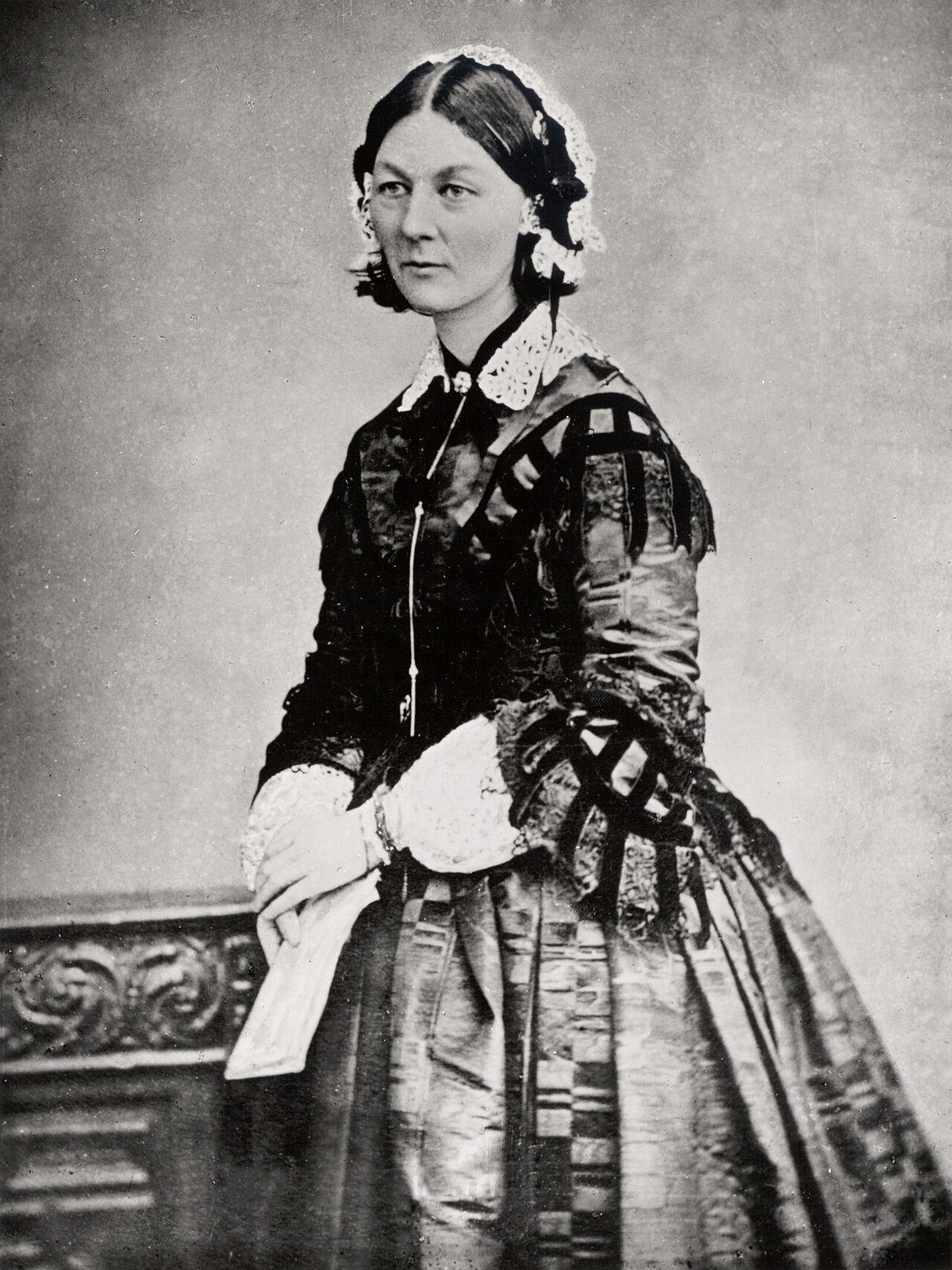 Florence Nightingale'in 1850'lerde çekilmiş bir fotoğrafı