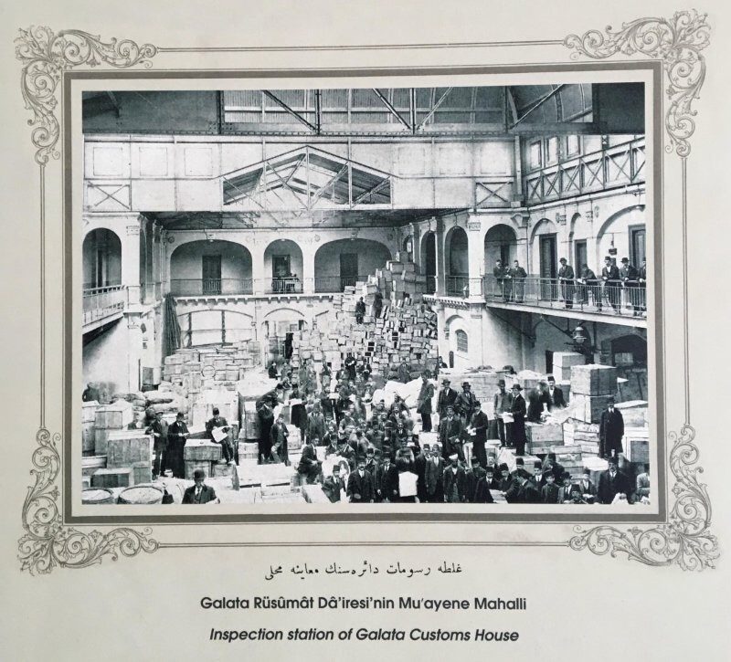 Galata'daki Rüsumat Dairesi binası