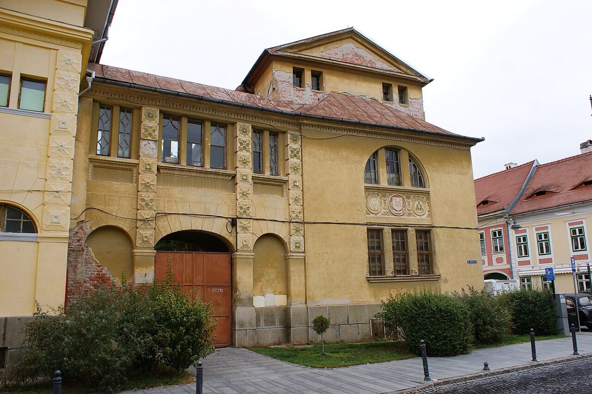 Sibiu'daki arşiv binasından bir başka görünüm