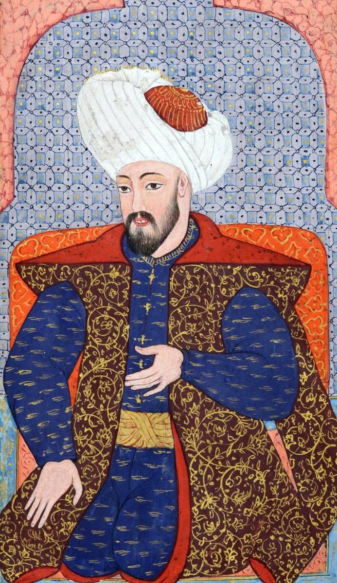 Osman Gazi'yi gösteren geç dönem bir portre