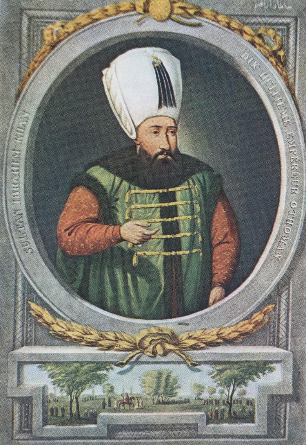 Sultan İbrahim'in portresi