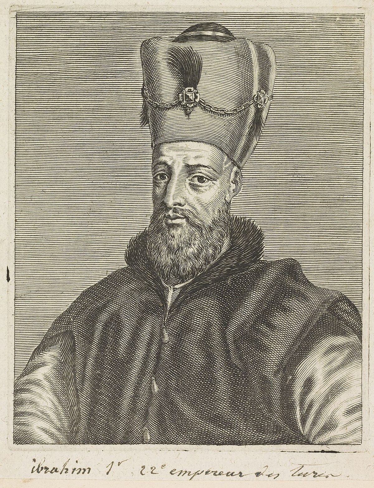 Sultan İbrahim'in portresi