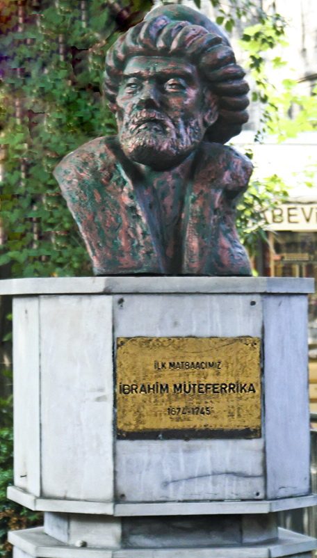 İbrahim Müteferrika'yı gösteren tasvir