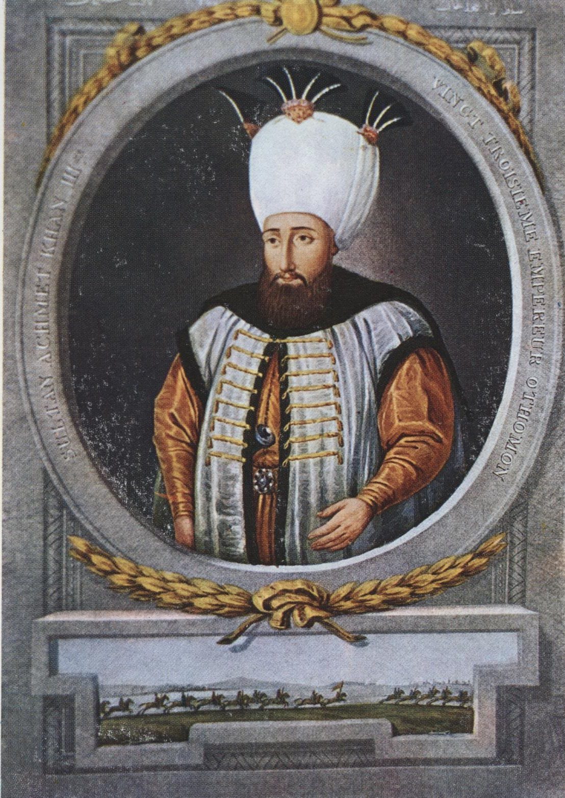 Sultan III. Ahmed'in portresi