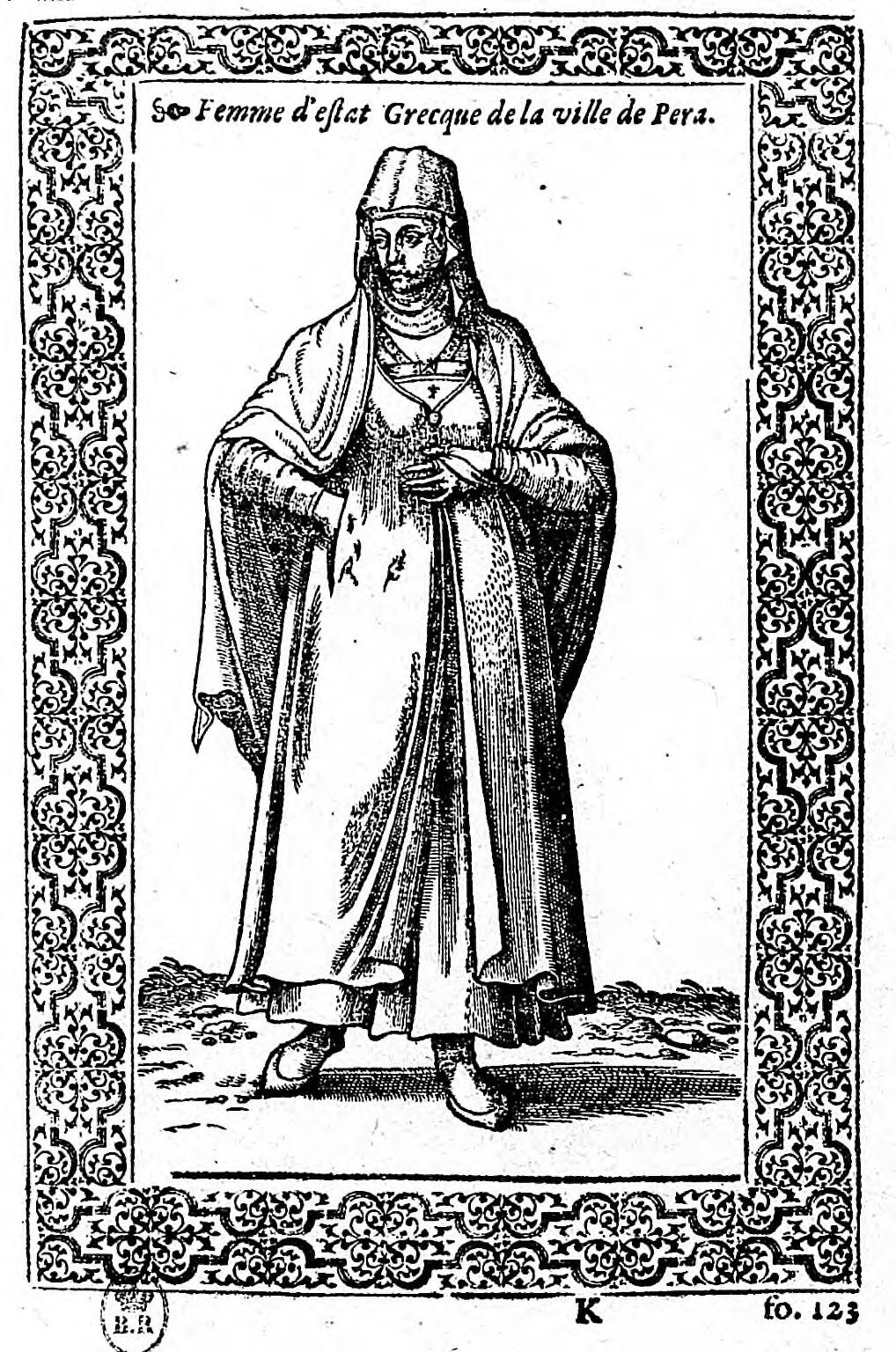Nicolay'nin kitabından bir Osmanlı tipi