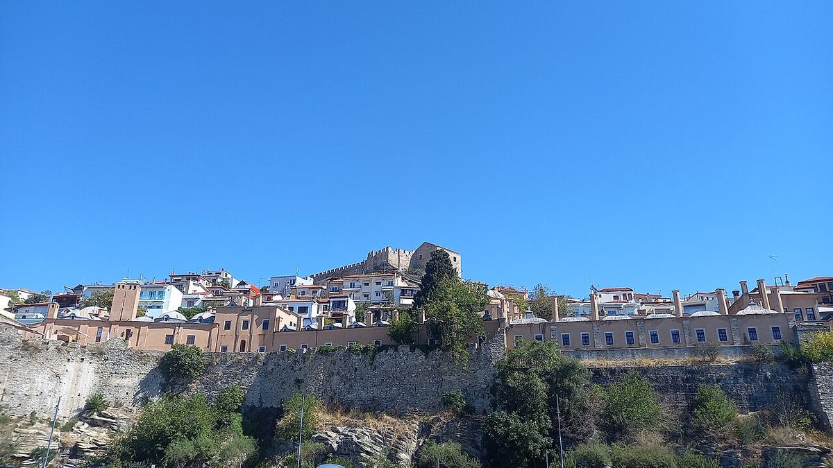 Kavala'daki Mehmed Ali Paşa İmareti'nin kubbeleri
