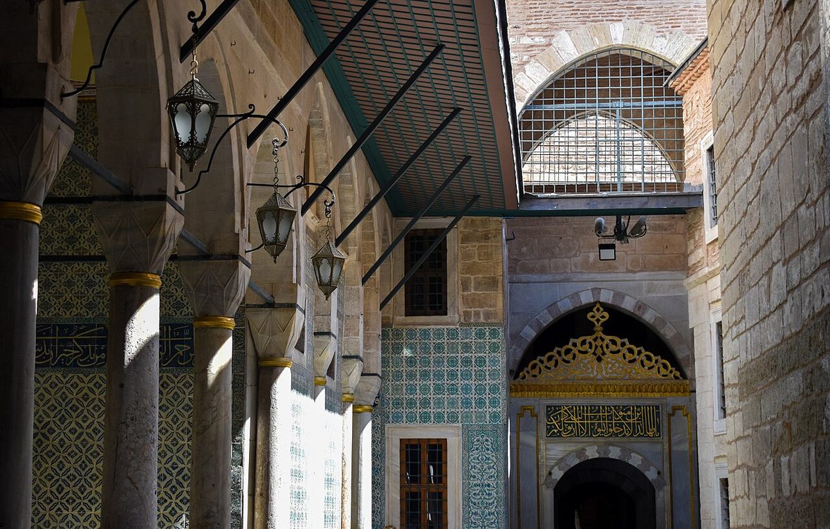 Topkapı Sarayı'nın Harem dairesinin iç mekânı