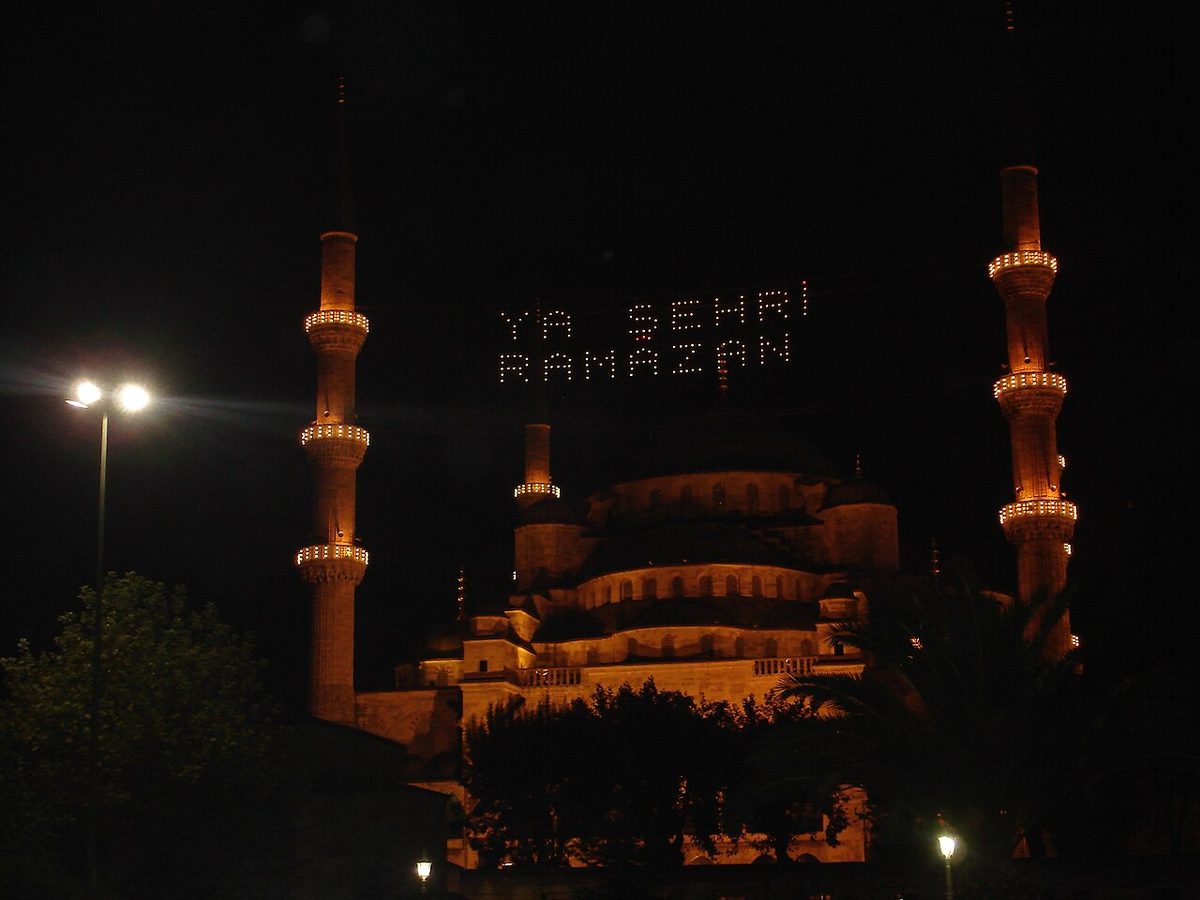 Ramazan'da Sultanahmet Camii