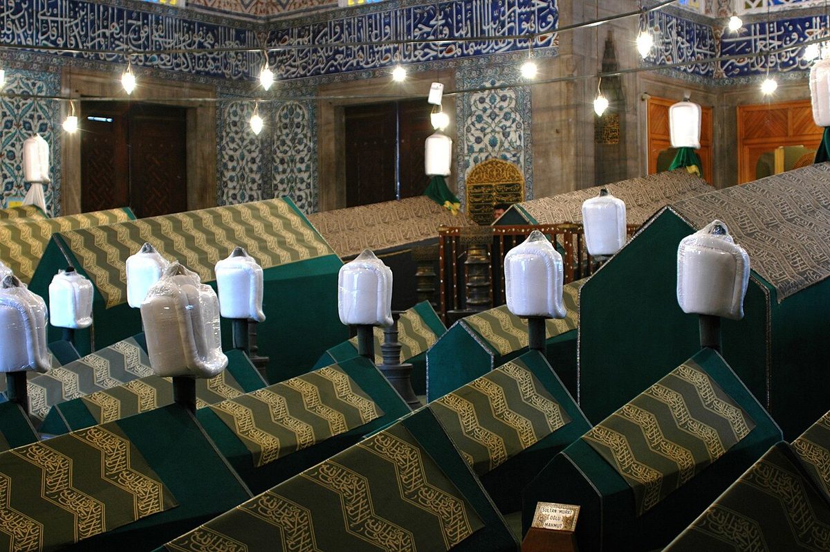 Sultanahmet Külliyesi'ndeki I. Ahmed Türbesi