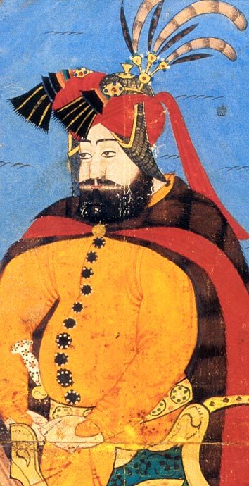 Risalenin sunulduğu IV. Murad'ın tasviri