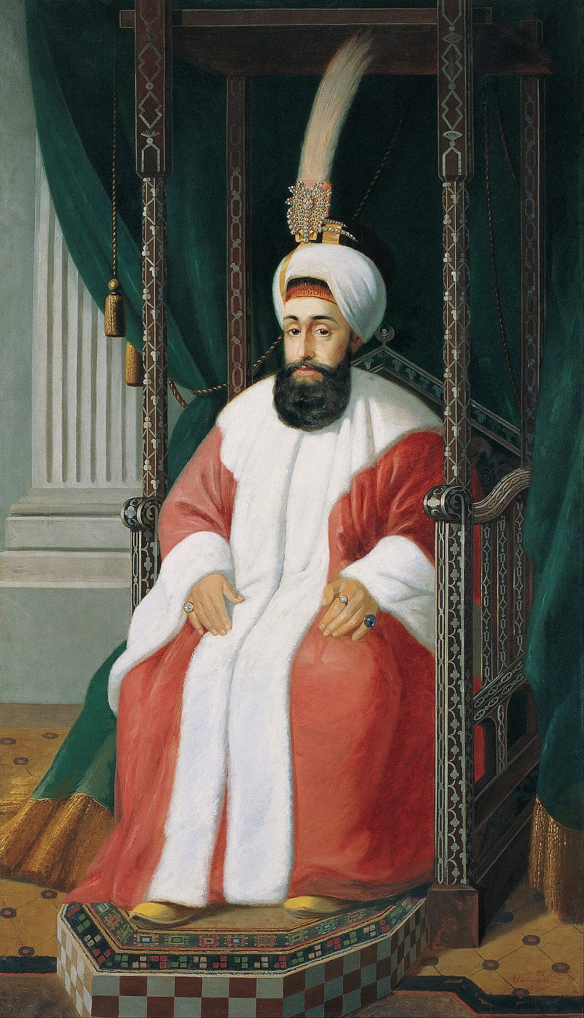 Sultan III. Selim'in portresi