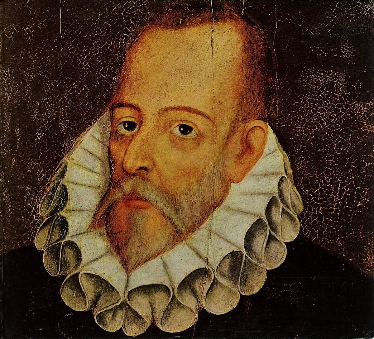 İspanyol yazar Miguel de Cervantes'e atfedilen portre