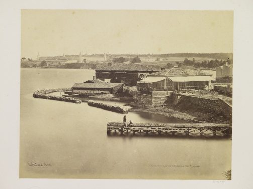 Yeni ordunun kullandığı Selimiye Kışlası'nı gösteren 1857 tarihli görünüm