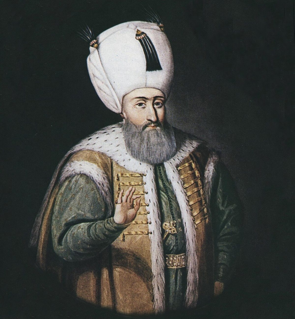 Kanuni Sultan Süleyman'ın portresi