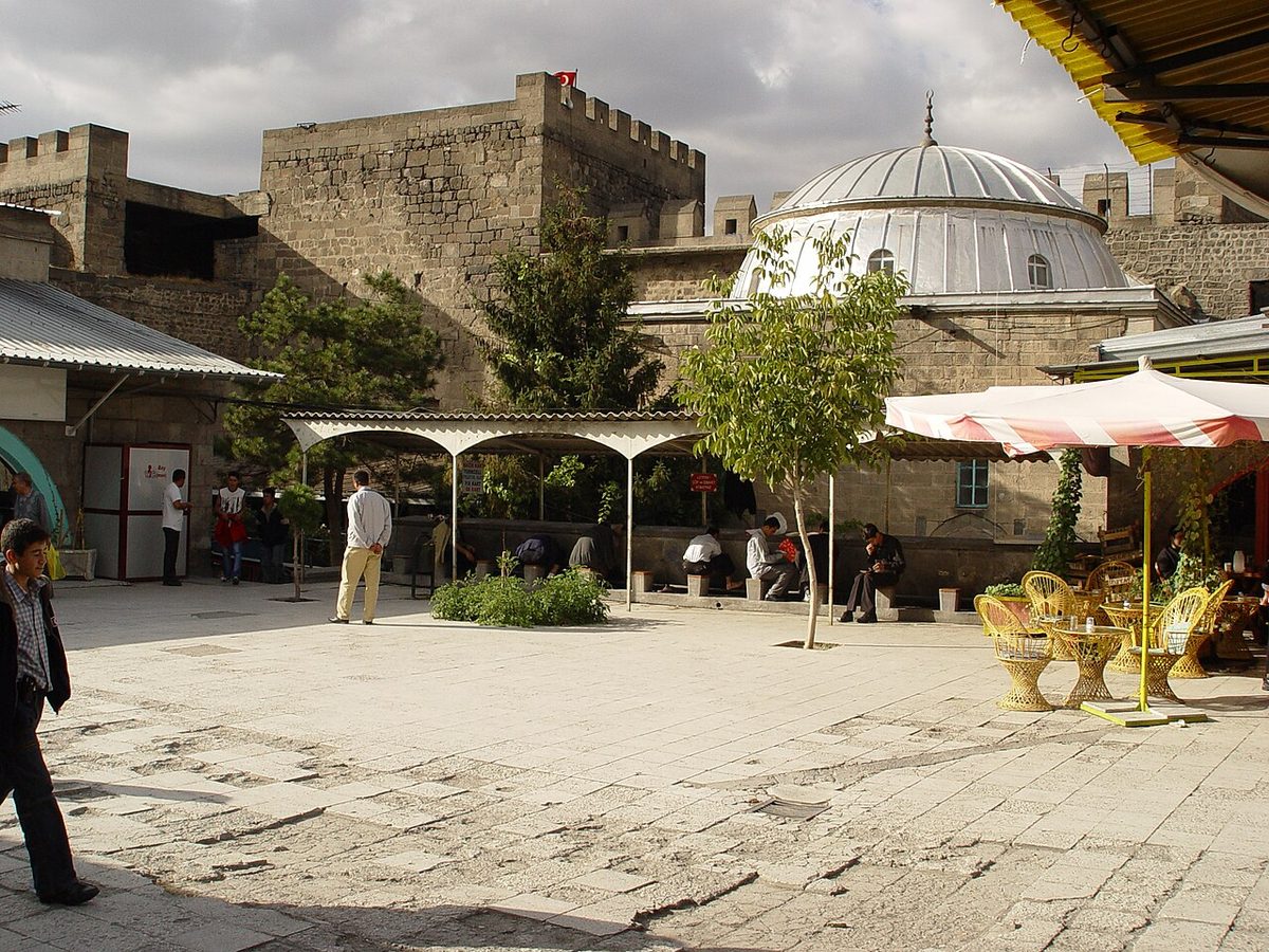 Kayseri Kalesi'nin iç kısmı