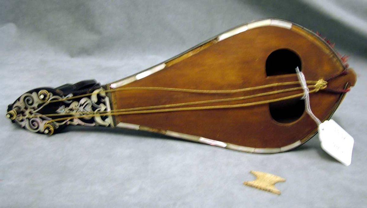Metropolitan Sanat Müzesi koleksiyonundaki bir kemençe