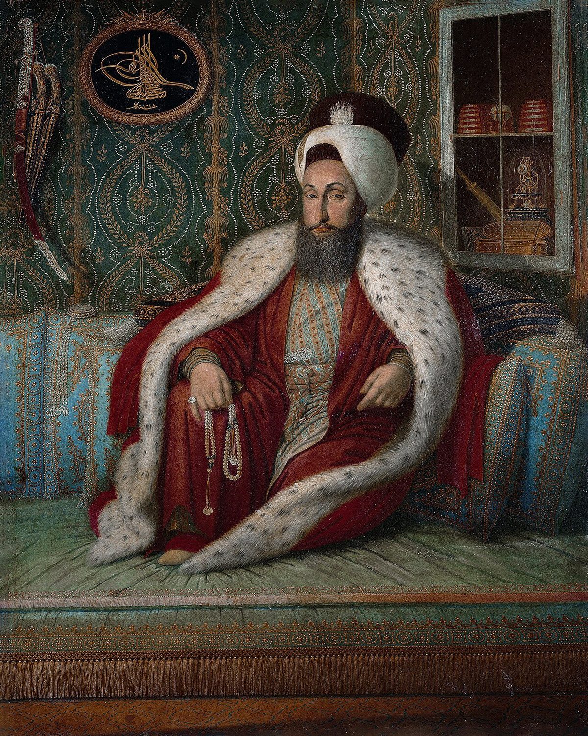 Kapıdağlı Konstantin'in yaptığı Sultan III. Selim portresi