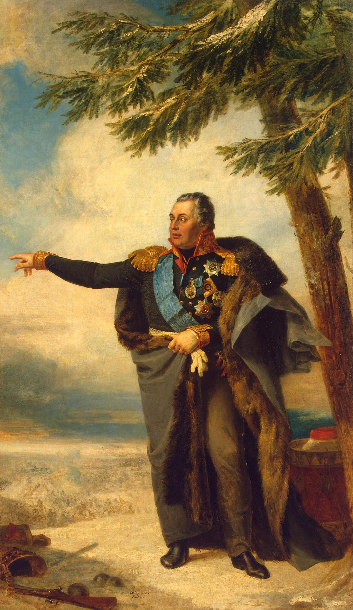 Rus komutan Mihail Kutuzov'un George Dawe tarafından yapılmış portresi