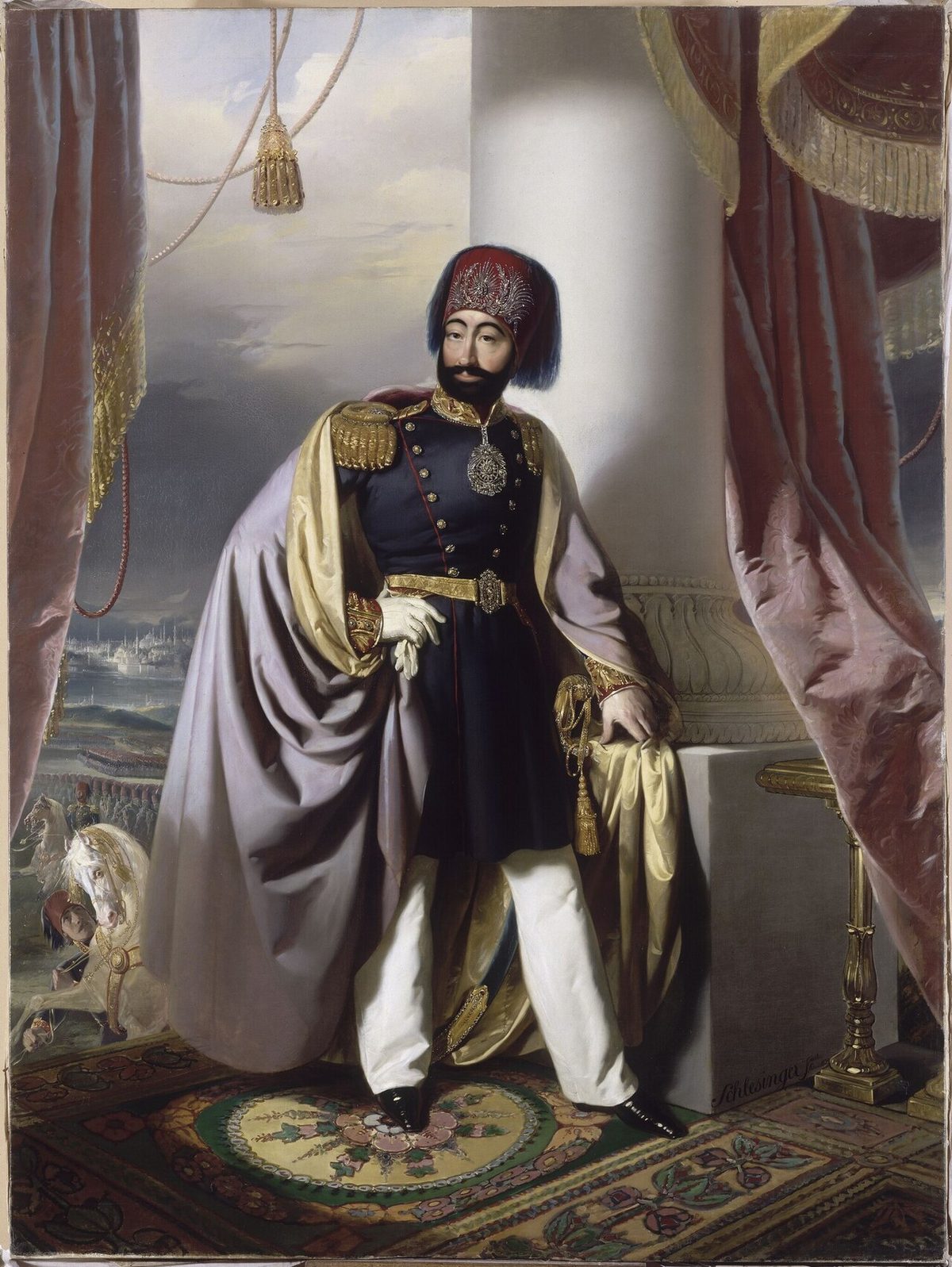 II. Mahmud'un portresi