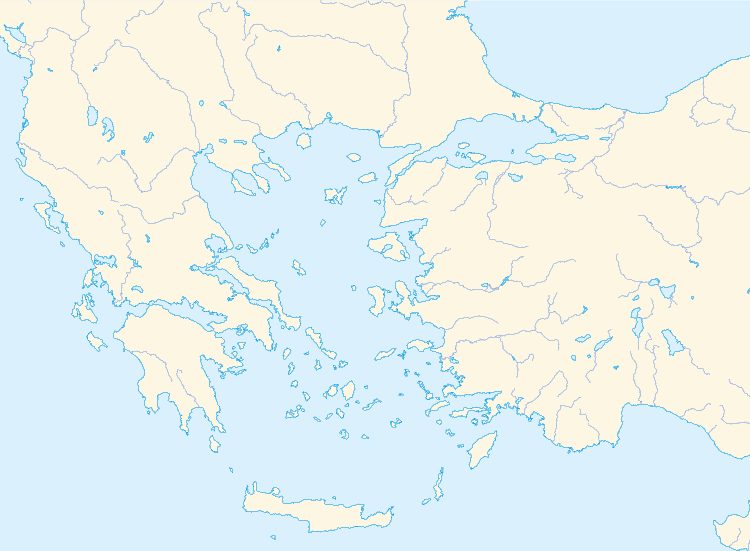 Doğu Akdeniz ve Anadolu'yu gösteren tarihî harita