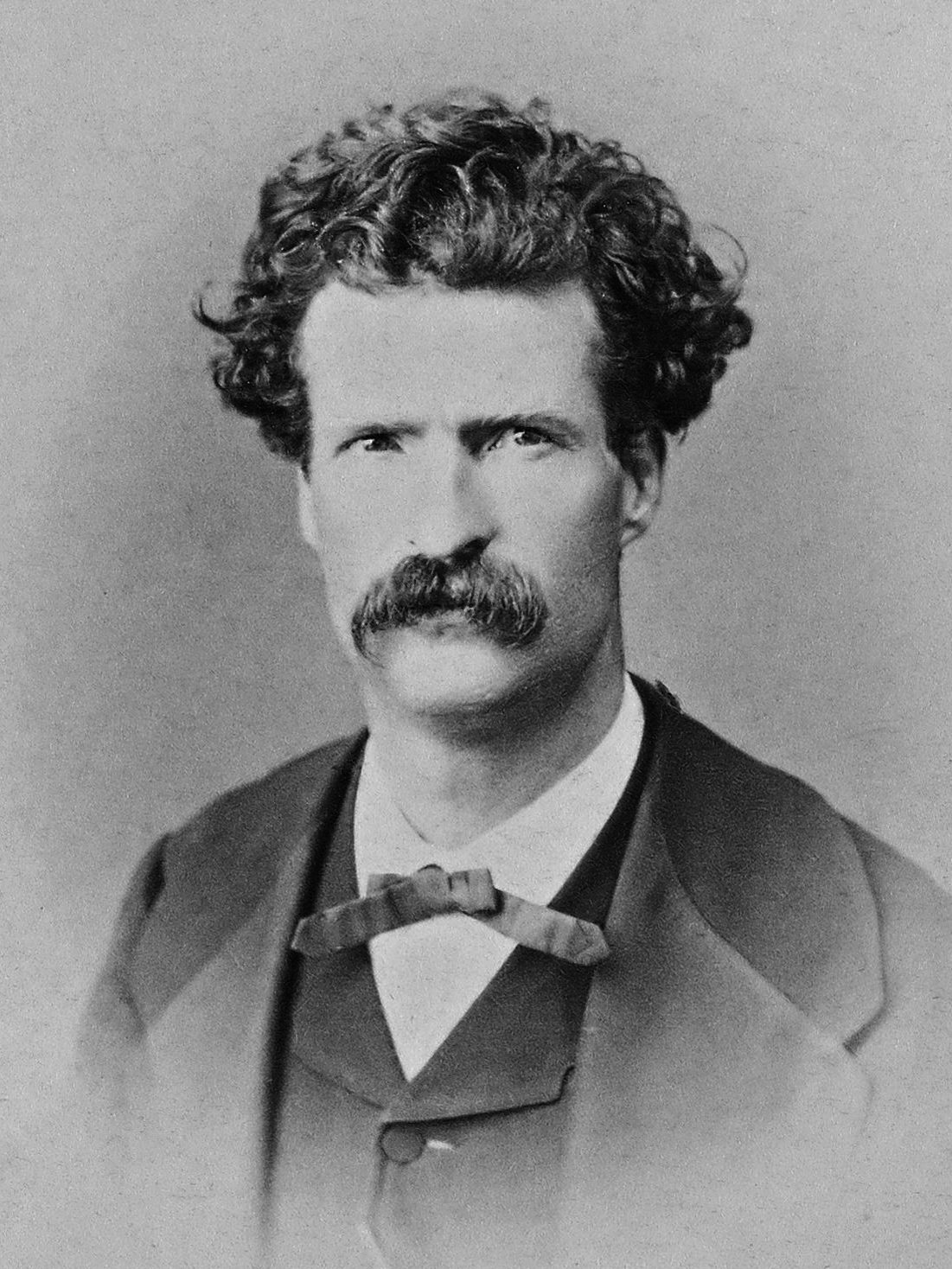 Abdullah Biraderler'in 1867'de çektiği Mark Twain portresi
