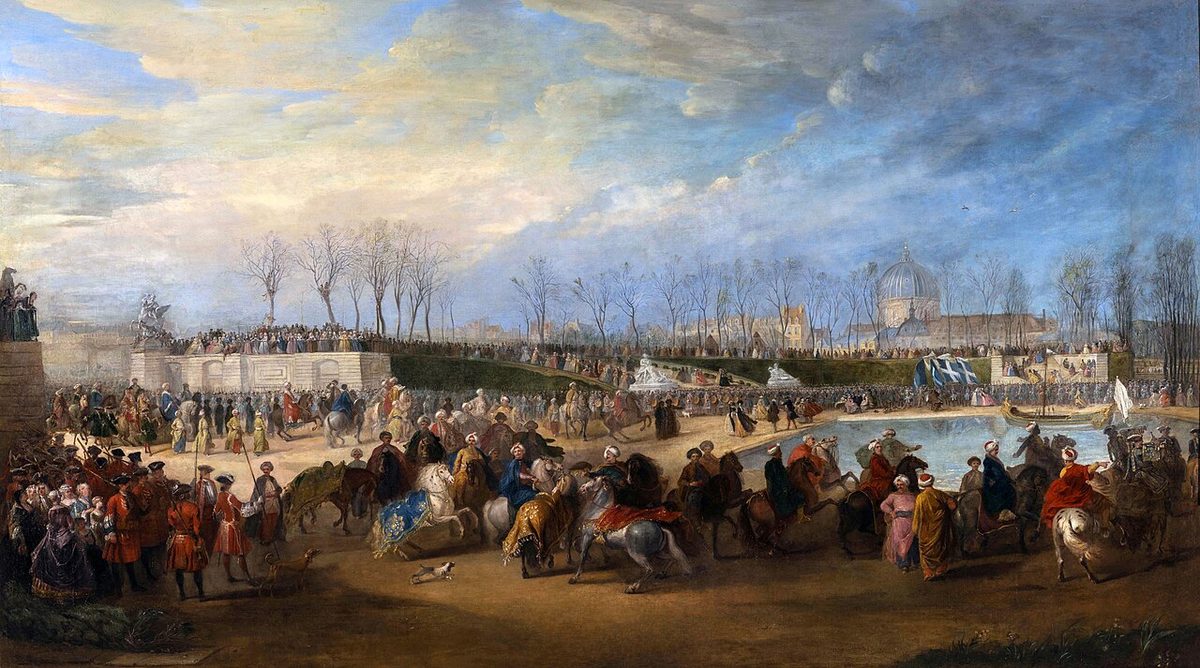Osmanlı elçisi Mehmed Efendi'nin 21 Mart 1721'de Tuileries'e gelişi