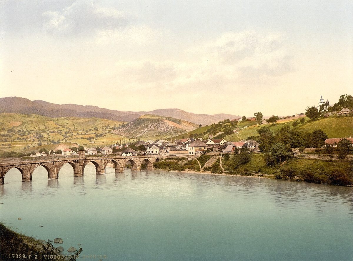 Vişegrad'daki Sokullu Mehmed Paşa Köprüsü, 1900 dolayı
