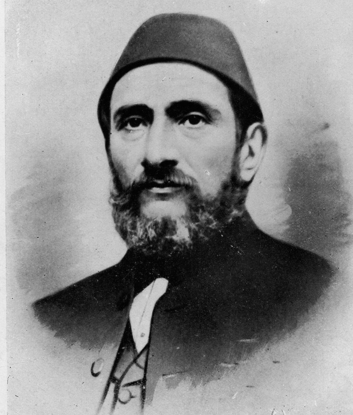 Mehmed Sadık Paşa'nın Osmanlı üniformalı portresi