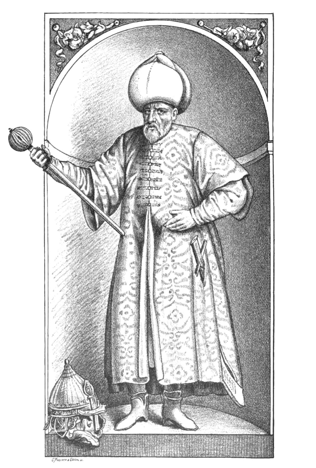 Sokullu Mehmed Paşa'yı gösteren portre