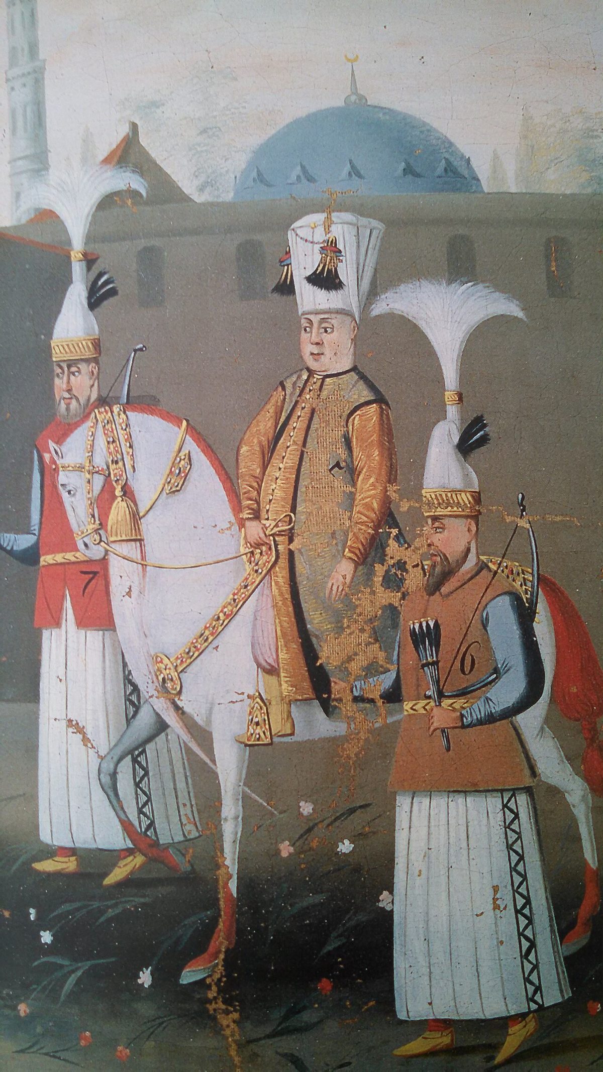 1657 tarihli bir eserde IV. Mehmed'in tasviri
