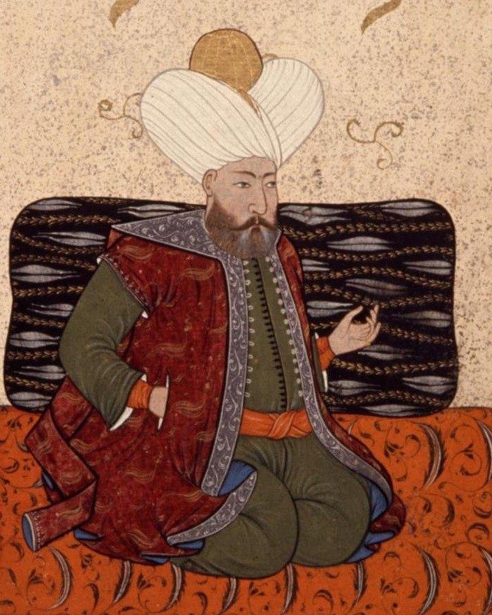 I. Murad'ı gösteren Osmanlı minyatürü