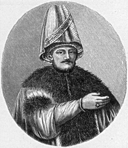 Alemdar Mustafa Paşa'yı gösteren XIX. yüzyıl Avrupa tasviri