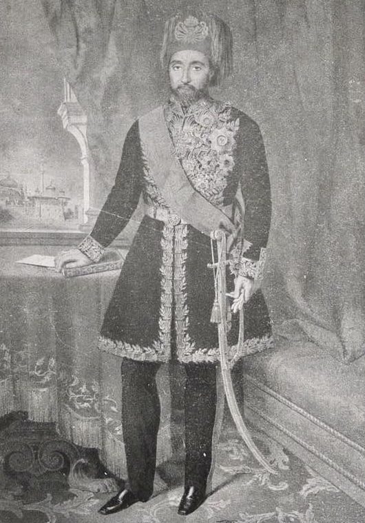 Mustafa Reşid Paşa'nın bir başka portresi