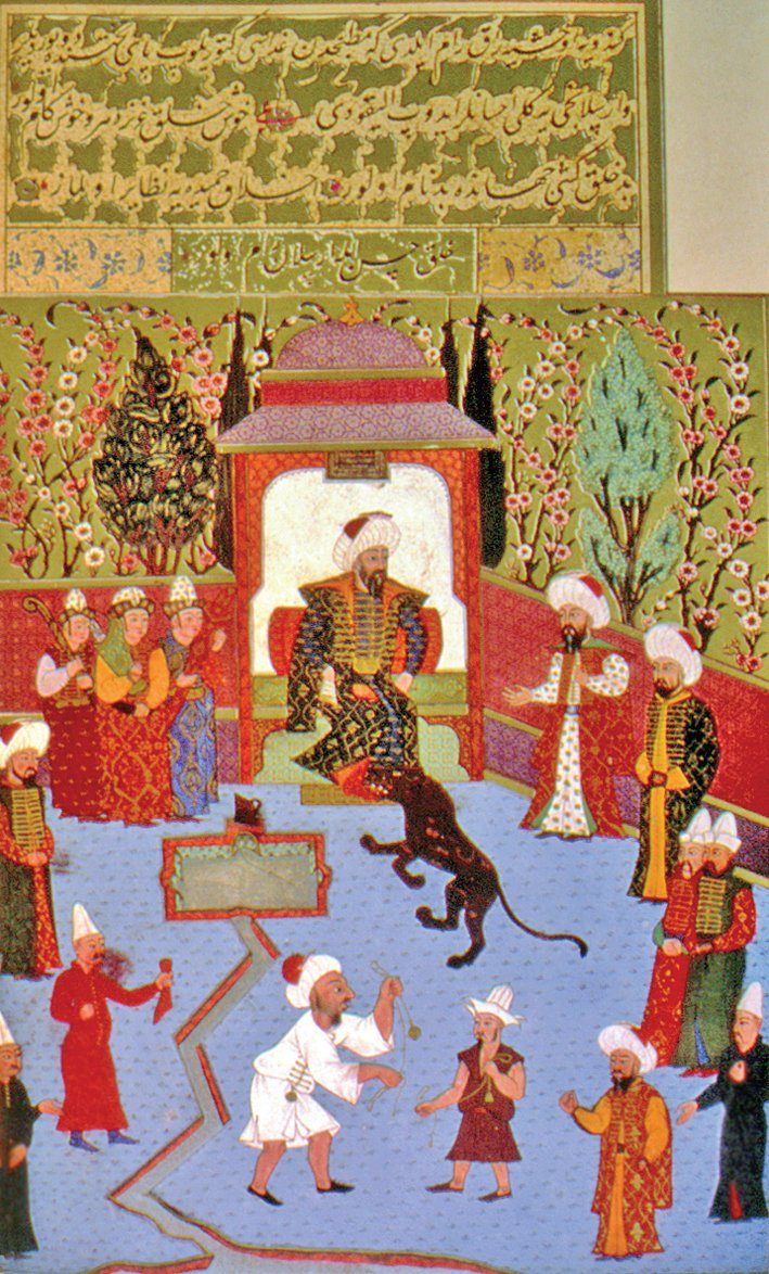 Nakkaş Osman'ın çizdiği Osman Gazi portresi