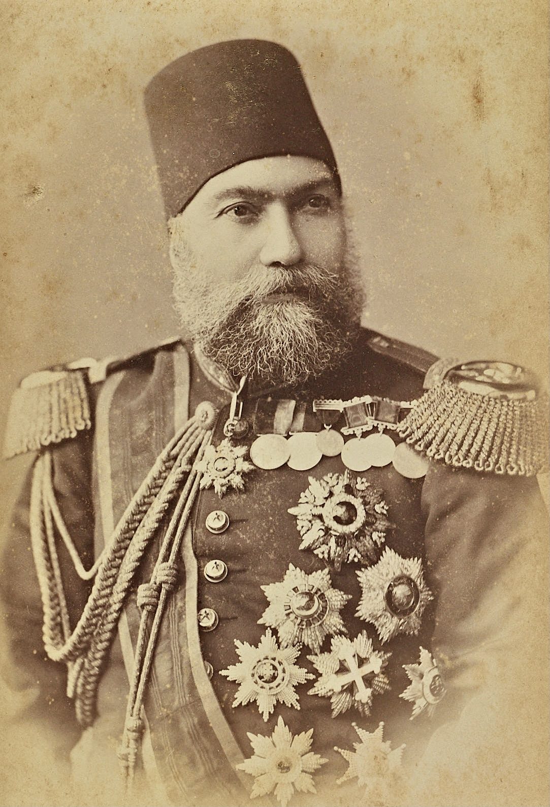 Gazi Osman Nuri Paşa'nın portresi