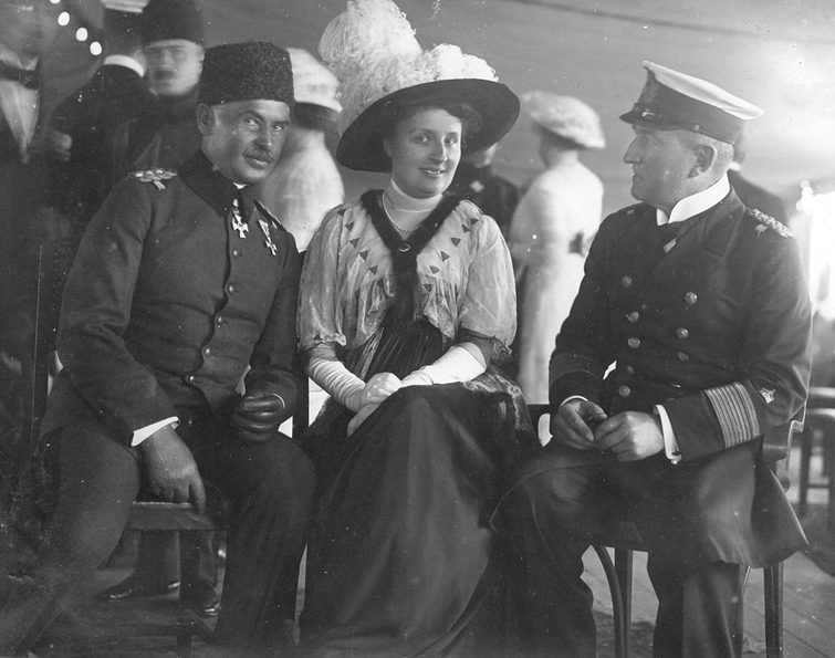 Liman von Sanders, kızı ve Amiral Wilhelm Souchon