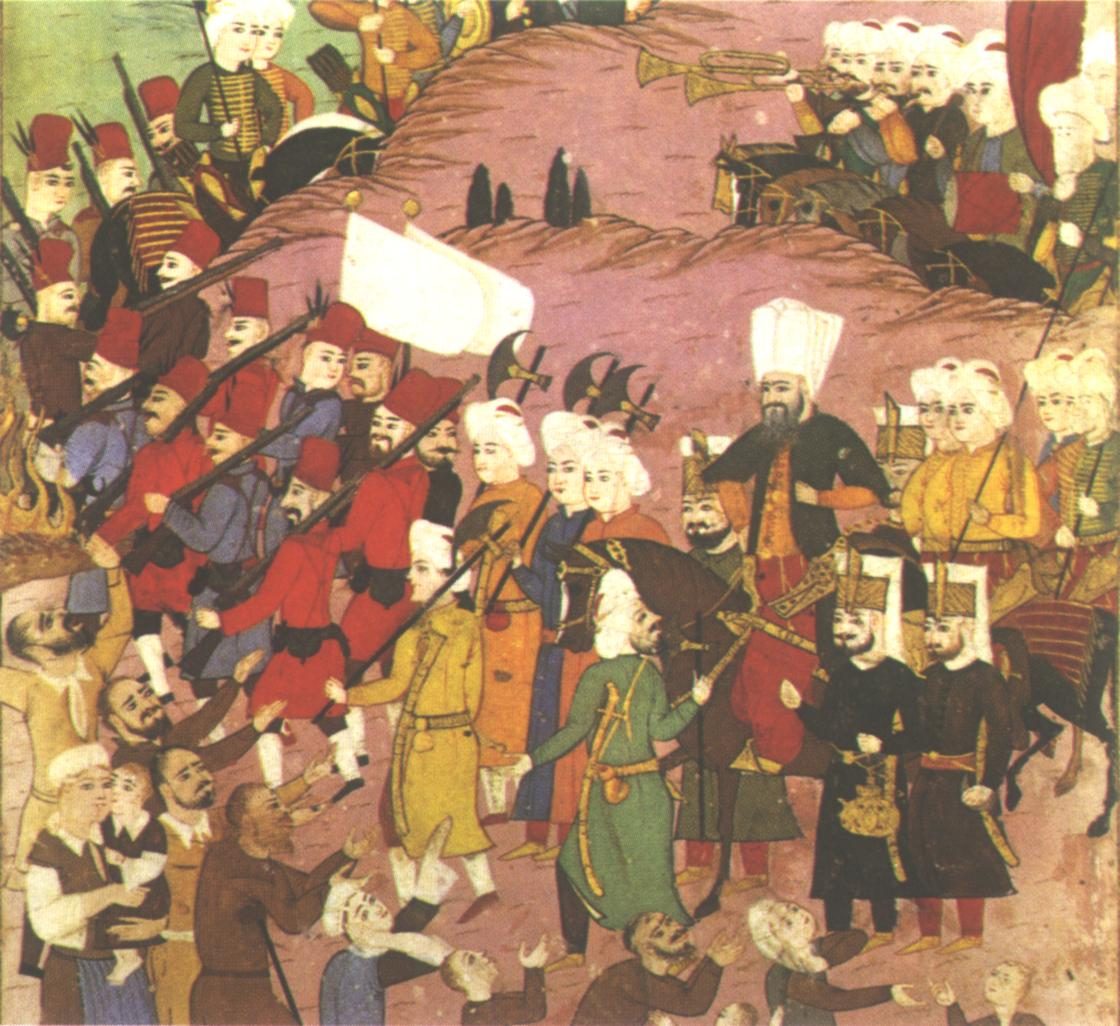 Yaklaşık 1630 tarihli bir paşaname yazmasında Osmanlı askerleri