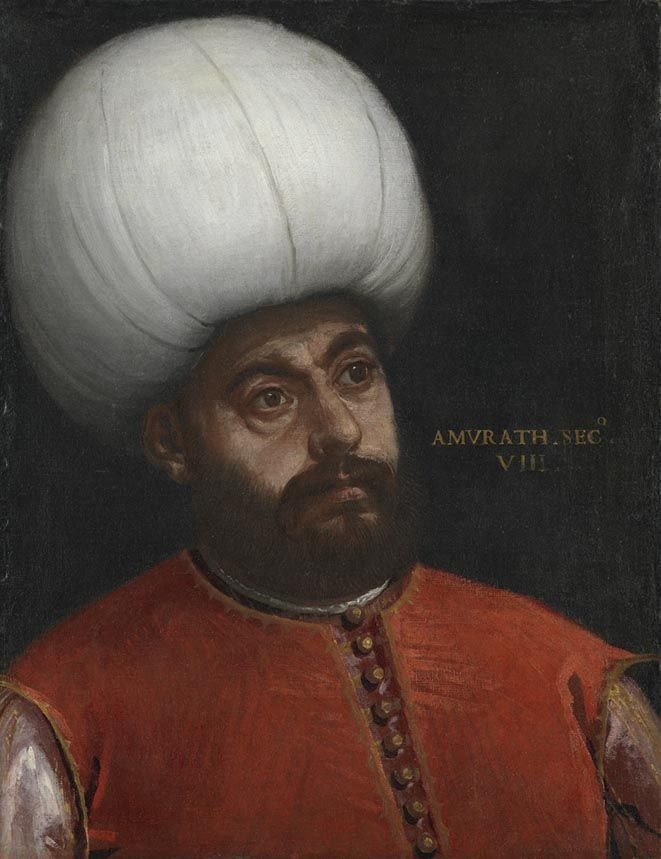 Veronese atölyesine atfedilen II. Murad portresi
